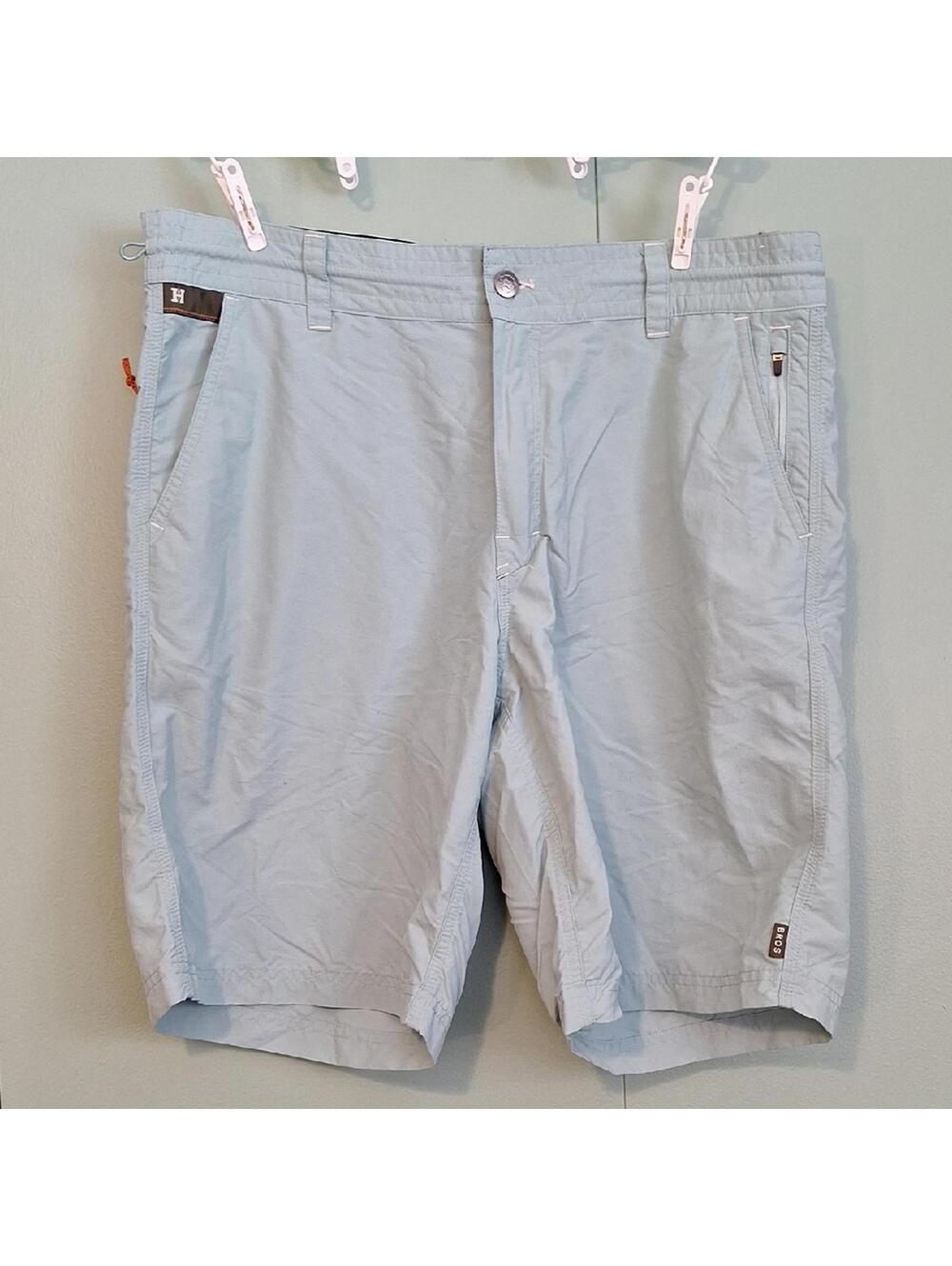 Howler Brothers Seafoam Green Horizon Hybrid Short Size 36